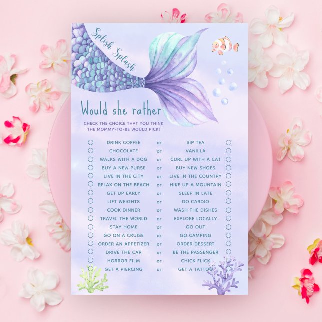 Meerjungfrau würde sie lieber spielen (Von Creator hochgeladen)