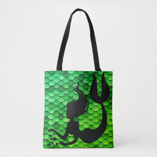 Meerjungfrau-Zahln-u. Schwanz-Skala-Taschen-Tasche Tasche