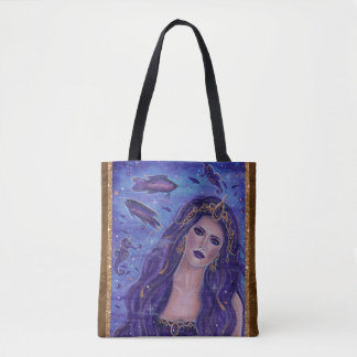 Meerjungfrau-Zauber-Fantasy-Kunst-Tasche von Renee Tasche