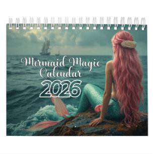 Meerjungfrau-Zauber-Kalender 2026 Kalender