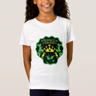 Meerjungfrau-Zwillings-Schwestern T-Shirt
