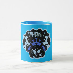 Meerjungfrau-Zwillings-Schwestern Tasse