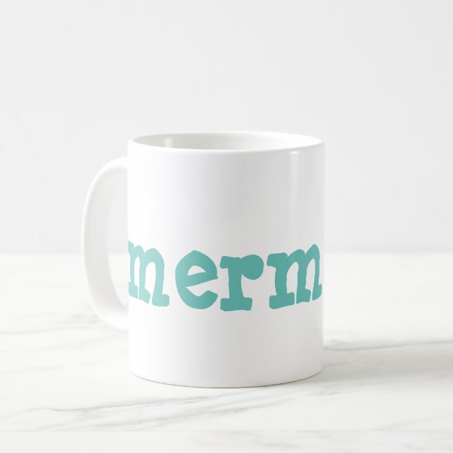 Meerjungfrauen Kaffeetasse (Vorderseite Links)