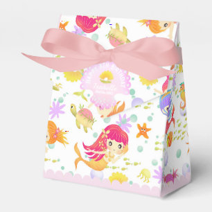 Meerjungfrauen Weiß  Geschenkschachtel