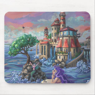 Meerjungfrauenschloss Mousepad