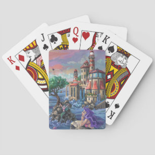 Meerjungfrauenschloss Spielkarten