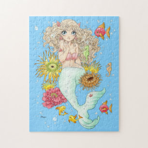 Meerjungfraupuzzlespiel