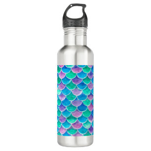 Meerjungfrauskalen Edelstahlflasche