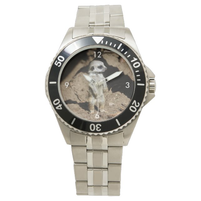 Meerkat20160201 Armbanduhr (Vorderseite)