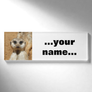 Meerkat 016 namenschild