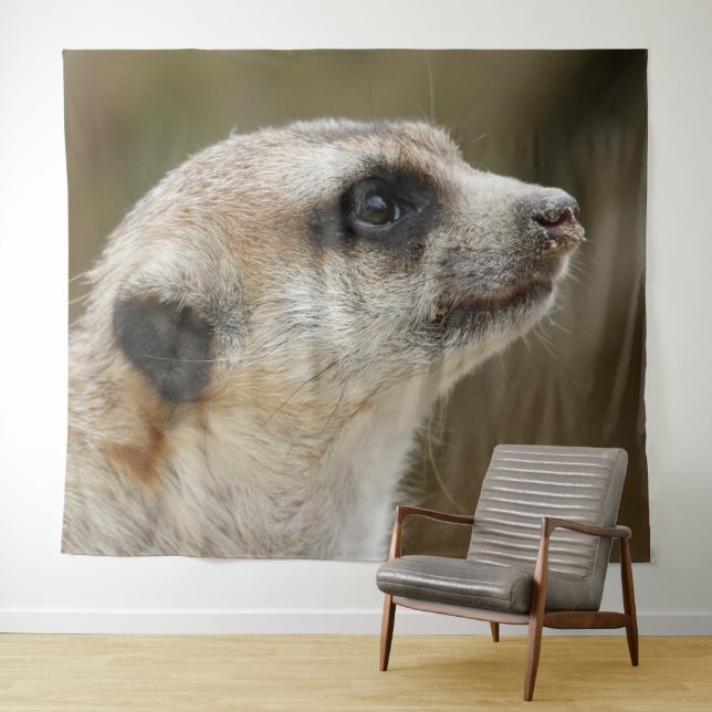 Meerkat 028 wandteppich (Beispiel (Horizontal))