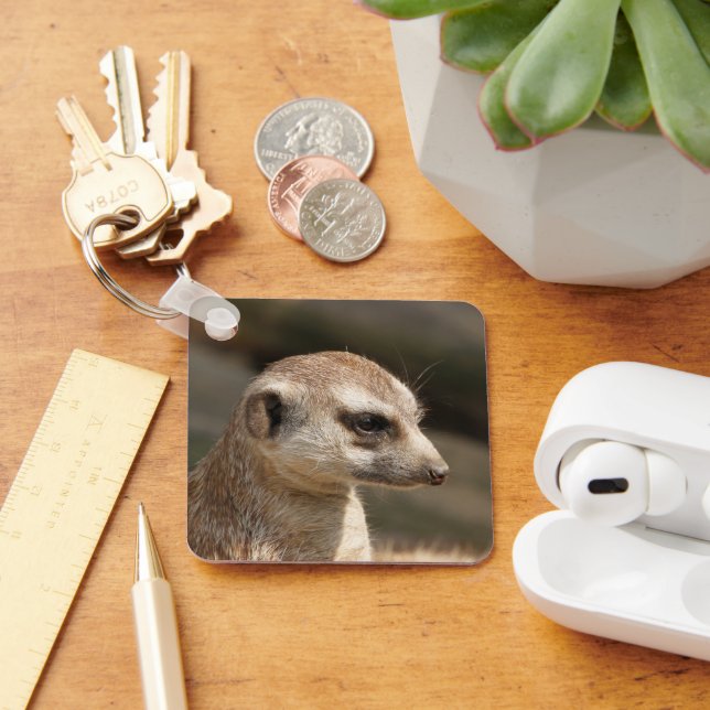 Meerkat 048 schlüsselanhänger (Schreibtisch)