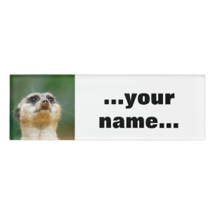 Meerkat 051 namenschild