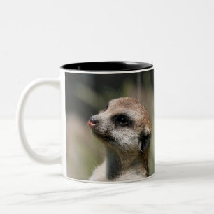 Meerkat 14 zweifarbige tasse
