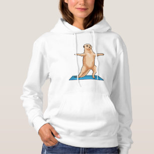 Meerkat an der Fitness Hoodie