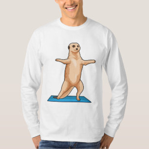 Meerkat an der Fitness T-Shirt