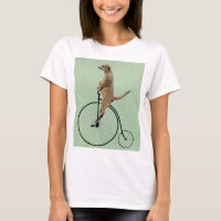 Meerkat auf Black Penny Farthing 2