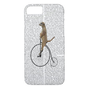 Meerkat auf Black Penny Farthing Case-Mate iPhone Hülle