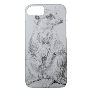 Meerkat auf einem iPhone 7 Fall Case-Mate iPhone Hülle