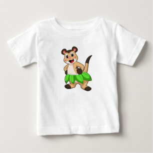 Meerkat beim Ballettanz Baby T-shirt