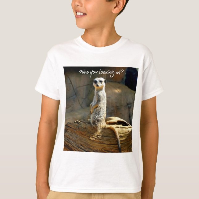 Meerkat câline le T-shirt (Devant)