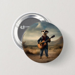 Meerkat Country und Western Artist, Button