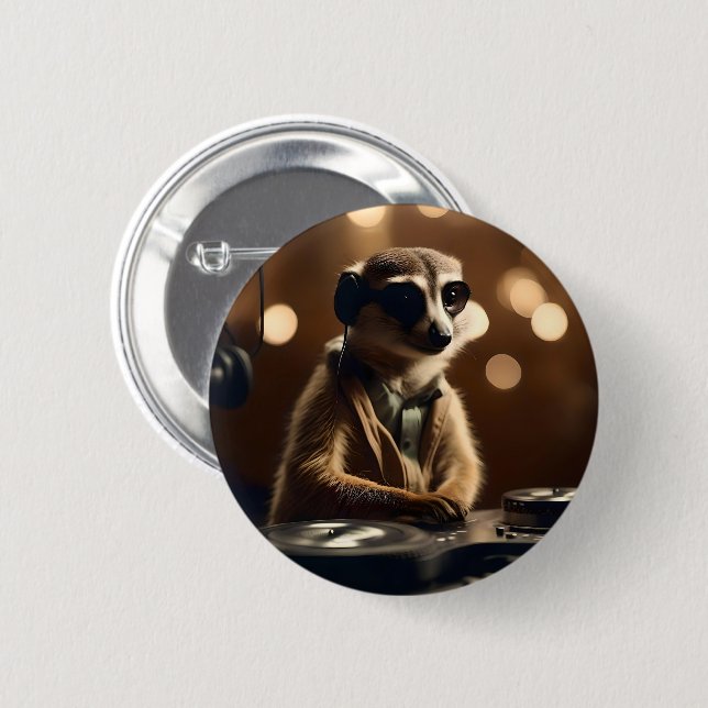 Meerkat DJ, Button (Vorne & Hinten)