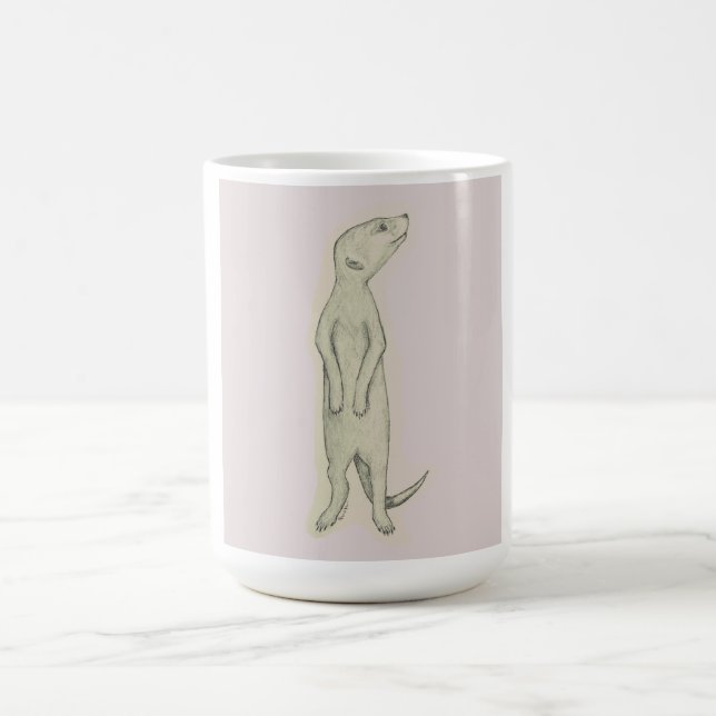 Meerkat, Kaffee Tasse, Tee, Latte, Zuhause, Küche Kaffeetasse (Mittel)