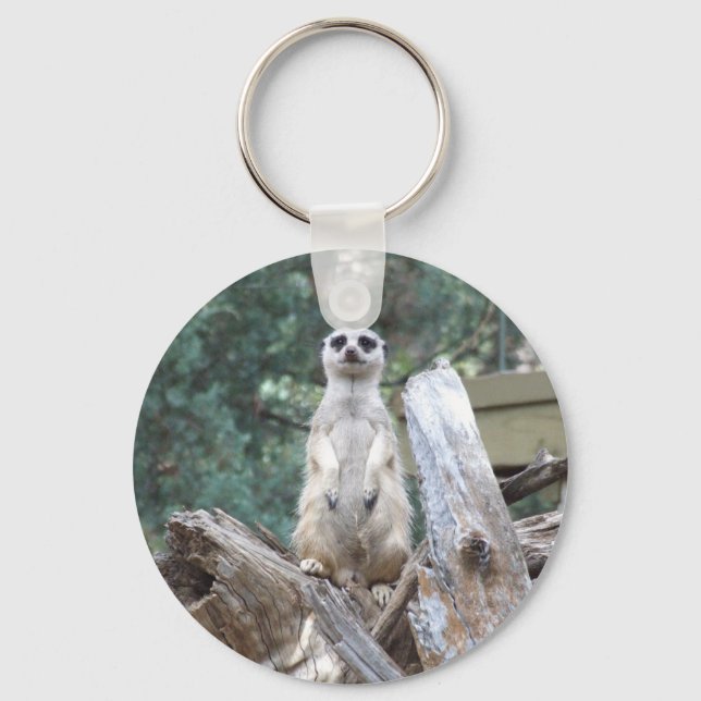 Meerkat Keyring Schlüsselanhänger (Vorderseite)