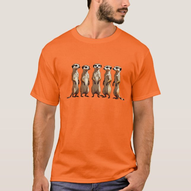 Meerkat Majesty Desert Guardians T-Shirt (Vorderseite)