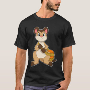 Meerkat mit Beutel T-Shirt