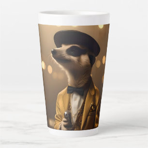 "Meerkat Mondlicht: Ein Crooner's Serenade" Milchtasse