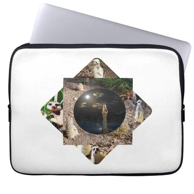 Meerkat Polyscope Laptopschutzhülle (Vorderseite)