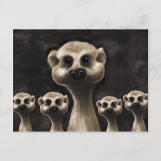 Meerkat Postkarte