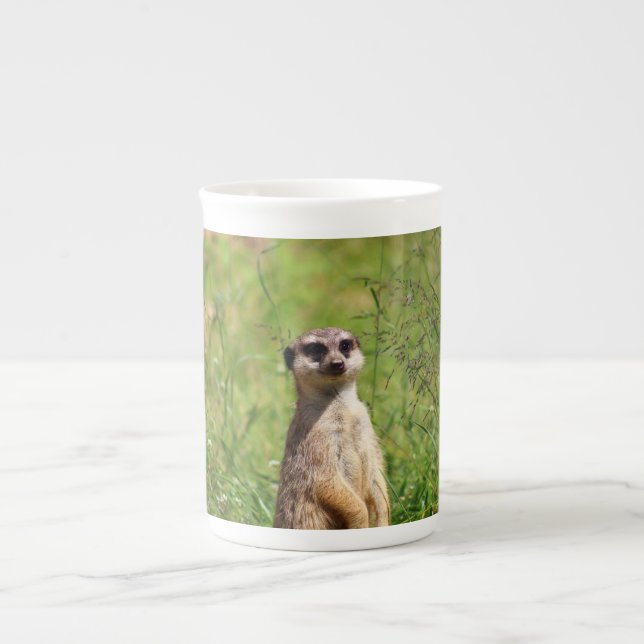 Meerkat Prozellantasse (Vorderseite)