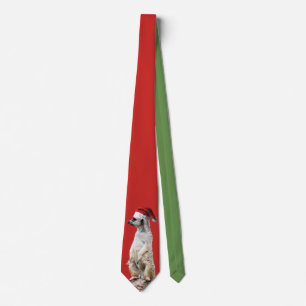 Meerkat Santa Claus Krawatte