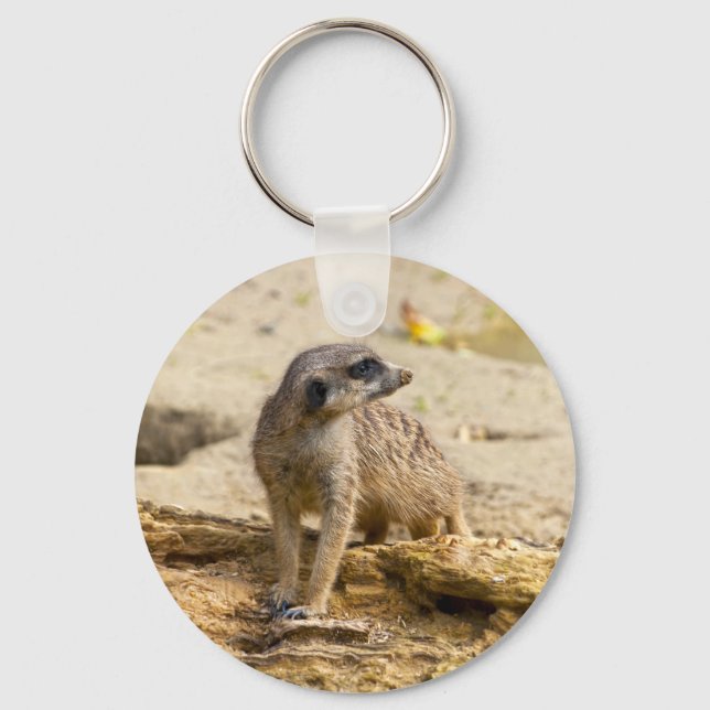Meerkat Schlüsselanhänger (Vorderseite)