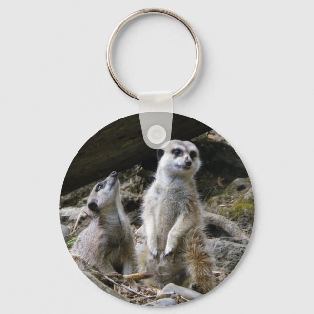 Meerkat Schlüsselanhänger (Vorderseite)