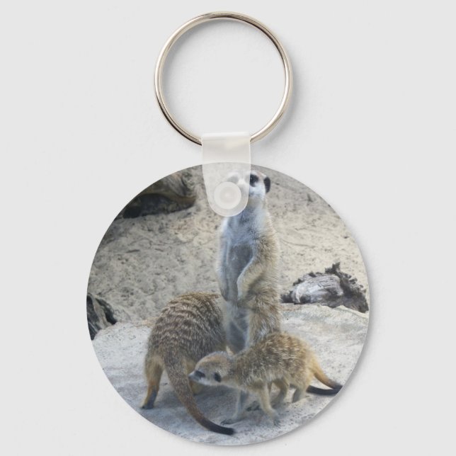 Meerkat Schlüsselanhänger (Vorderseite)