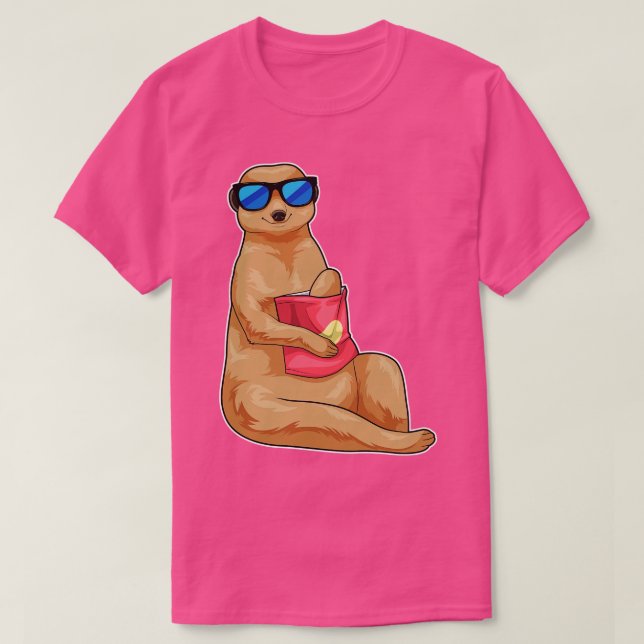 Meerkat Shopping-Tasche T-Shirt (Design vorne)