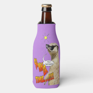 Meerkat Sommerzeit Anpassbare Flasche Cooler Flaschenkühler