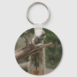 Meerkat Stehend Schlüsselanhänger