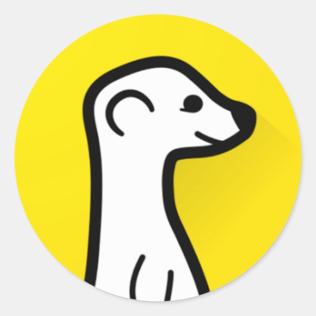 MeerKat Sticker (Vorderseite)