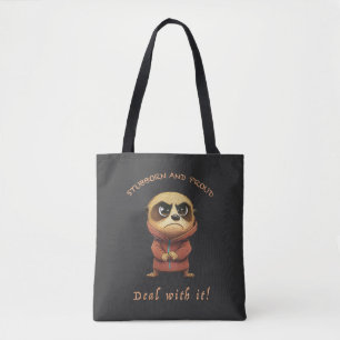 Meerkat Stubborn kümmert sich um Niedliches, wunde Tasche