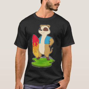 Meerkat Surfboard T-Shirt