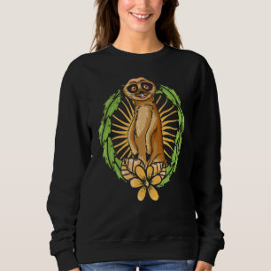 Meerkat Suricate Africa Wildlife Animal Sweatshirt