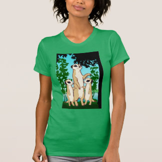 Meerkat T-Shirt, Familienweg T-Shirt