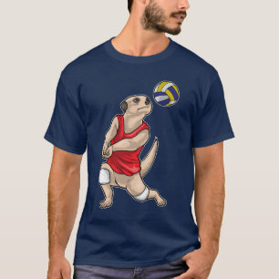 Meerkat Volleyball-Spieler Volleyball T-Shirt