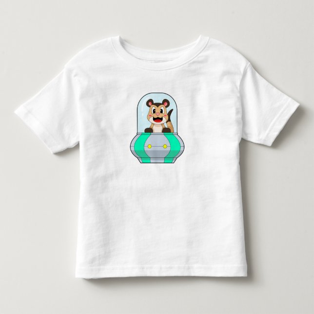 Meerkat with Submarine Kleinkind T-shirt (Vorderseite)