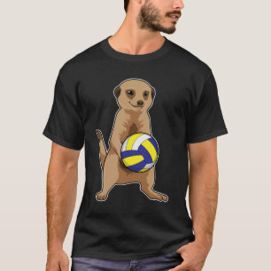 Meerkat with Volleyball T-Shirt
